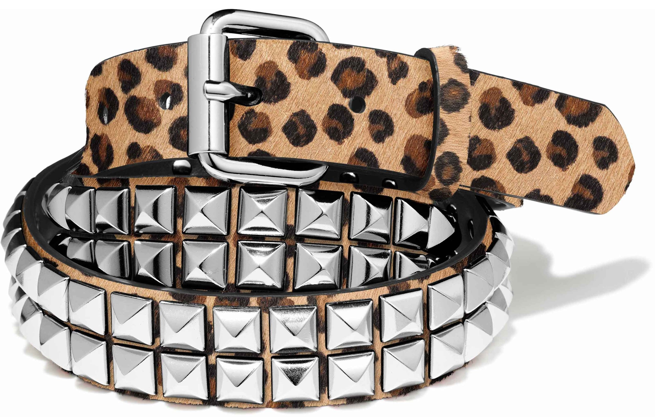 Studded Leather Belt view 2